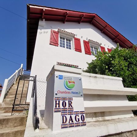 Chambres D'Hotes "Hor Dago" Pres De La Gare D'Hendaye Avec Le Petit-Dejeuner Eksteriør bilde