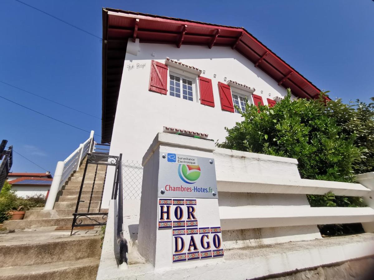 Chambres D'Hotes "Hor Dago" Pres De La Gare D'Hendaye Avec Le Petit-Dejeuner Eksteriør bilde