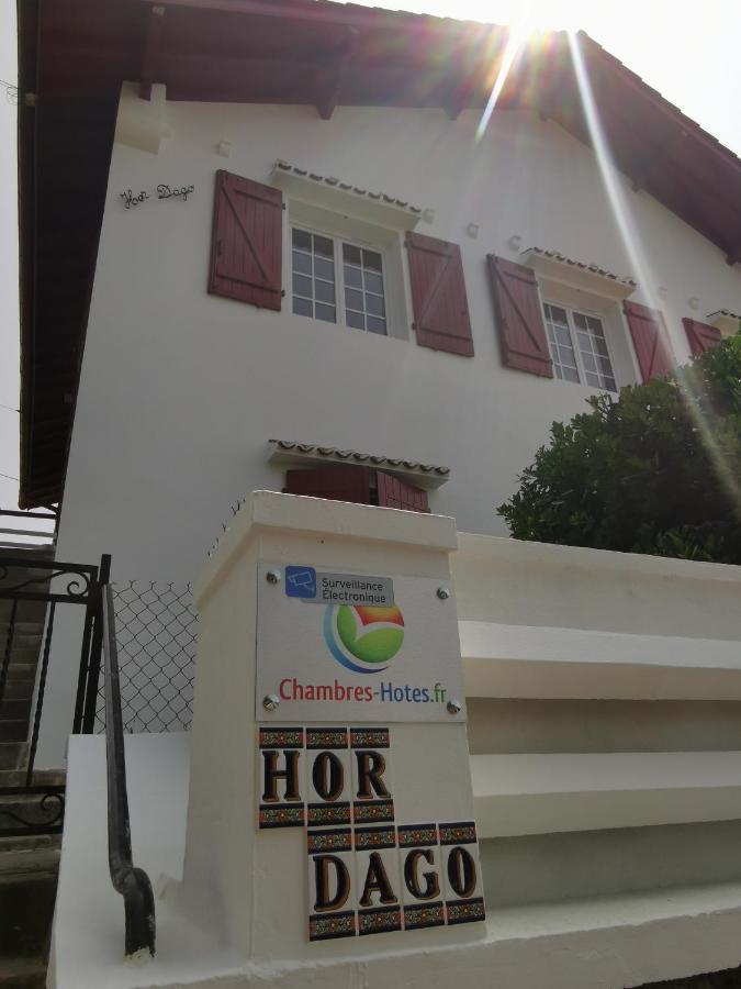 Chambres D'Hotes "Hor Dago" Pres De La Gare D'Hendaye Avec Le Petit-Dejeuner Eksteriør bilde