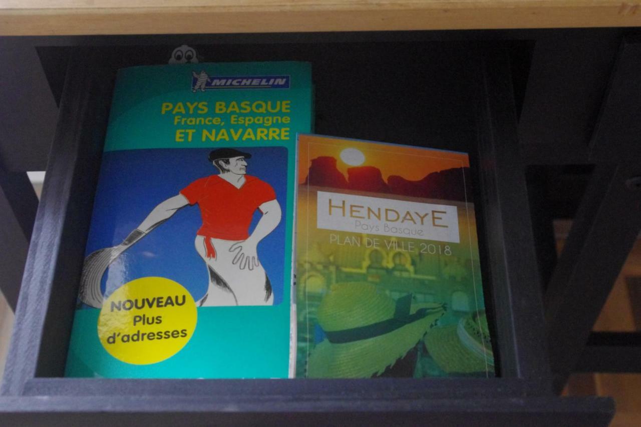 Chambres D'Hotes "Hor Dago" Pres De La Gare D'Hendaye Avec Le Petit-Dejeuner Eksteriør bilde